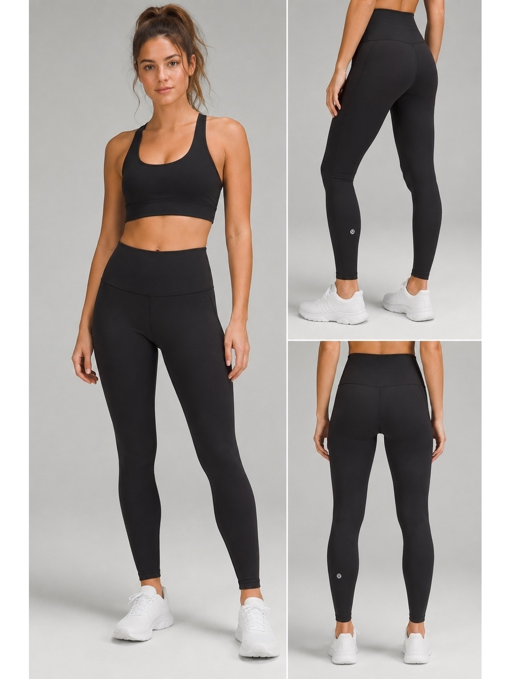 Lululemon Black High Rise Full Length Leggings Women’s Size 0